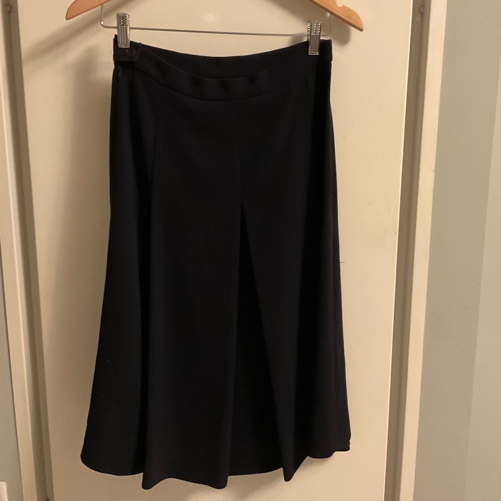 Max Mara Navy Midi Skirt